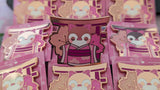 Pink Sakura Kimono Penguin Enamel Pin