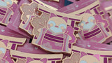 Pink Sakura Kimono Penguin Enamel Pin