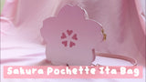 PRE-ORDER JANUARY 2026 Sakura Cherry Blossom Pochette Pink Ita Bag