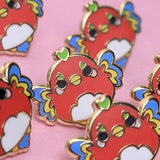 Tiny "Mack" Parrot Enamel Pin
