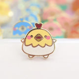 Tiny "Spring Solero" the Birb Enamel Pin