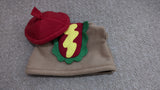 Penguin Plush Pals: Handmade Hotdog Costume