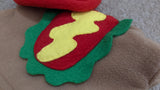 Penguin Plush Pals: Handmade Hotdog Costume