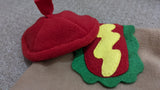Penguin Plush Pals: Handmade Hotdog Costume