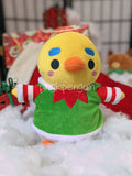 Pingki Plush Wardrobe - Christmas Elf Costume (PLUSH SOLD SEPERATELY)