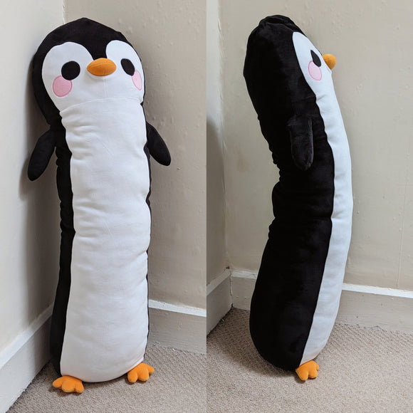 Squishy Plushie Pals - Long Penguin Pillow
