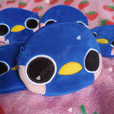 Kawaii Blue Penguin Plush Coin Pouch