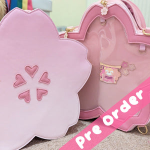 PRE-ORDER JANUARY 2026 Sakura Cherry Blossom Pochette Pink Ita Bag