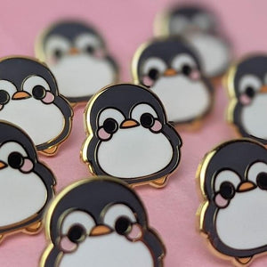 Tiny Penguin Enamel Pin